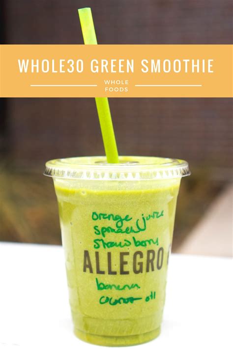 Whole foods smoothie. Things To Know About Whole foods smoothie. 